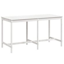 Tuintafel 203,5X90X110 Cm Massief Grenenhout Wit