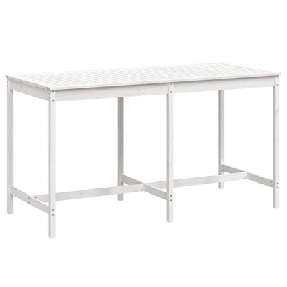 Tuintafel 203,5X90X110 Cm Massief Grenenhout Wit