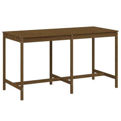 Tuintafel 203,5X90X0 Cm Massief Grenenhout Honingbruin 203.5 x 90 x 110 cm Honingbruin grenenhout