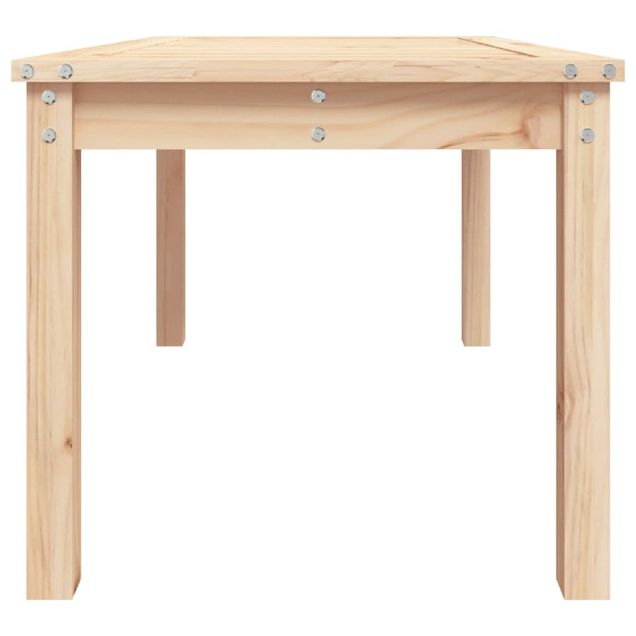 Tuintafel 82,5X50,5X45 Cm Massief Grenenhout 82.5 x 50.5 x 45 cm Natuurlijk grenenhout