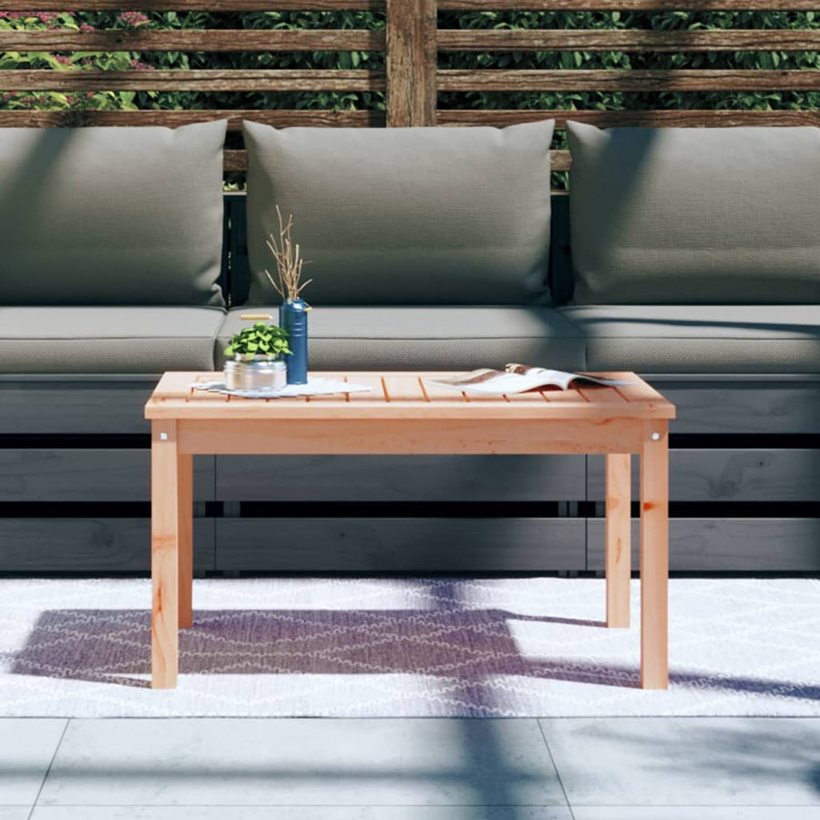 Tuintafel 82,5X50,5X45 Cm Massief Douglashout 82.5 x 50.5 x 45 cm Natuurlijk douglashout