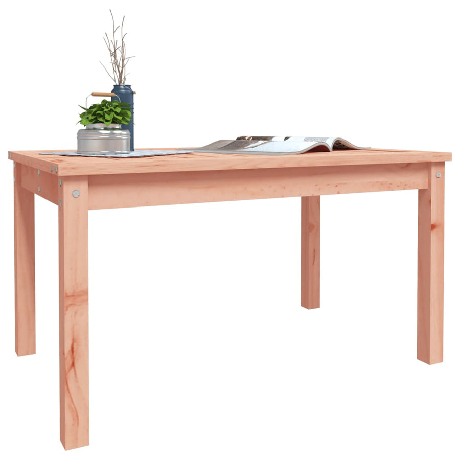 Tuintafel 82,5X50,5X45 Cm Massief Douglashout 82.5 x 50.5 x 45 cm Natuurlijk douglashout