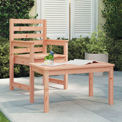 Tuintafel 82,5X50,5X45 Cm Massief Douglashout 82.5 x 50.5 x 45 cm Natuurlijk douglashout