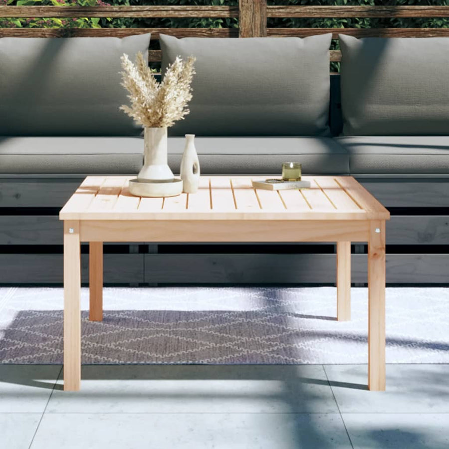 Tuintafel 82,5X82,5X45 Cm Massief Grenenhout