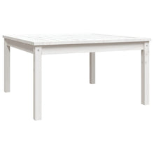 Tuintafel 82,5X82,5X45 Cm Massief Grenenhout Wit