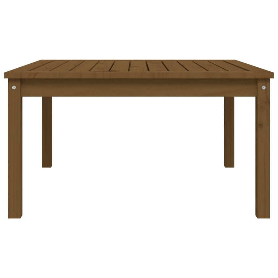 Tuintafel 82,5X82,5X45 Cm Massief Grenenhout Honingbruin