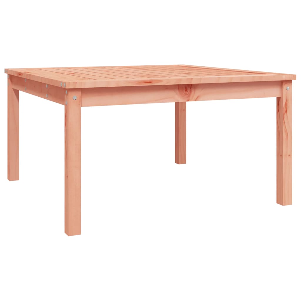 Tuintafel 82,5X82,5X45 Cm Massief Douglashout 82.5 x 82.5 x 45 cm Natuurlijk douglashout