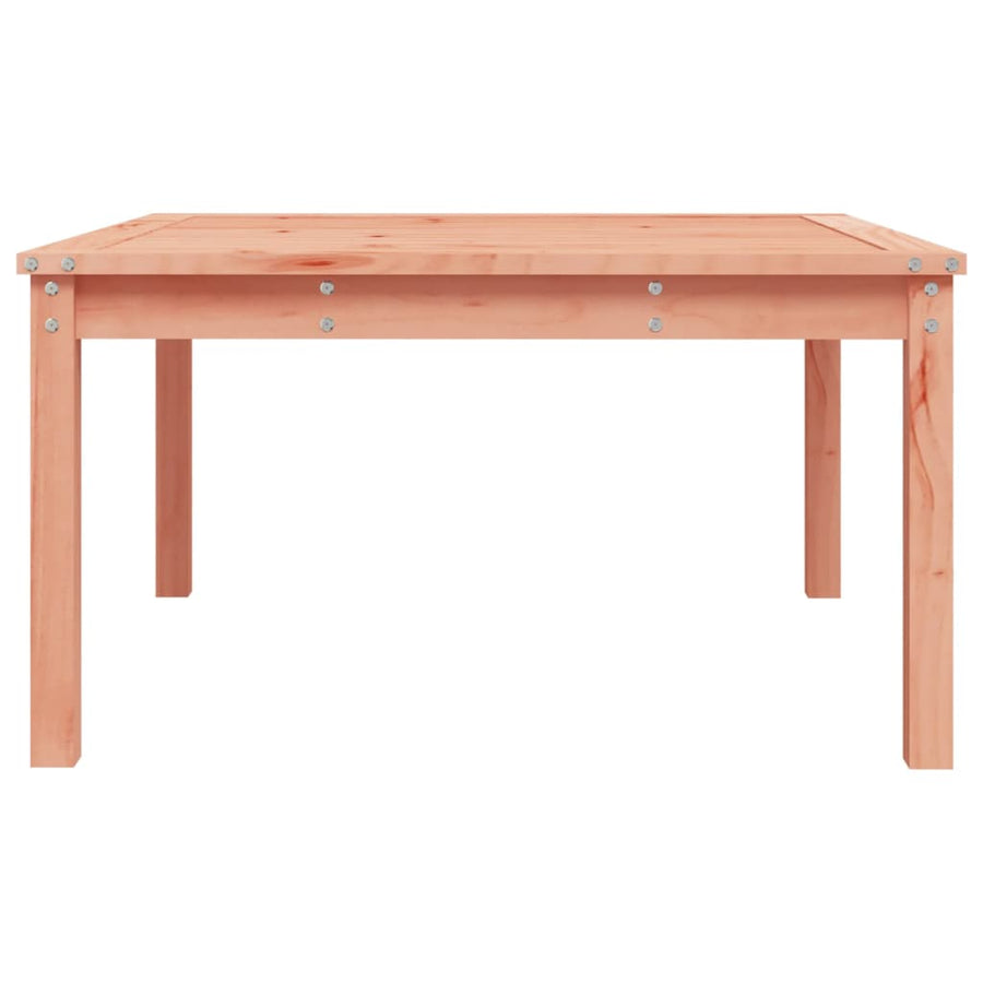 Tuintafel 82,5X82,5X45 Cm Massief Douglashout 82.5 x 82.5 x 45 cm Natuurlijk douglashout