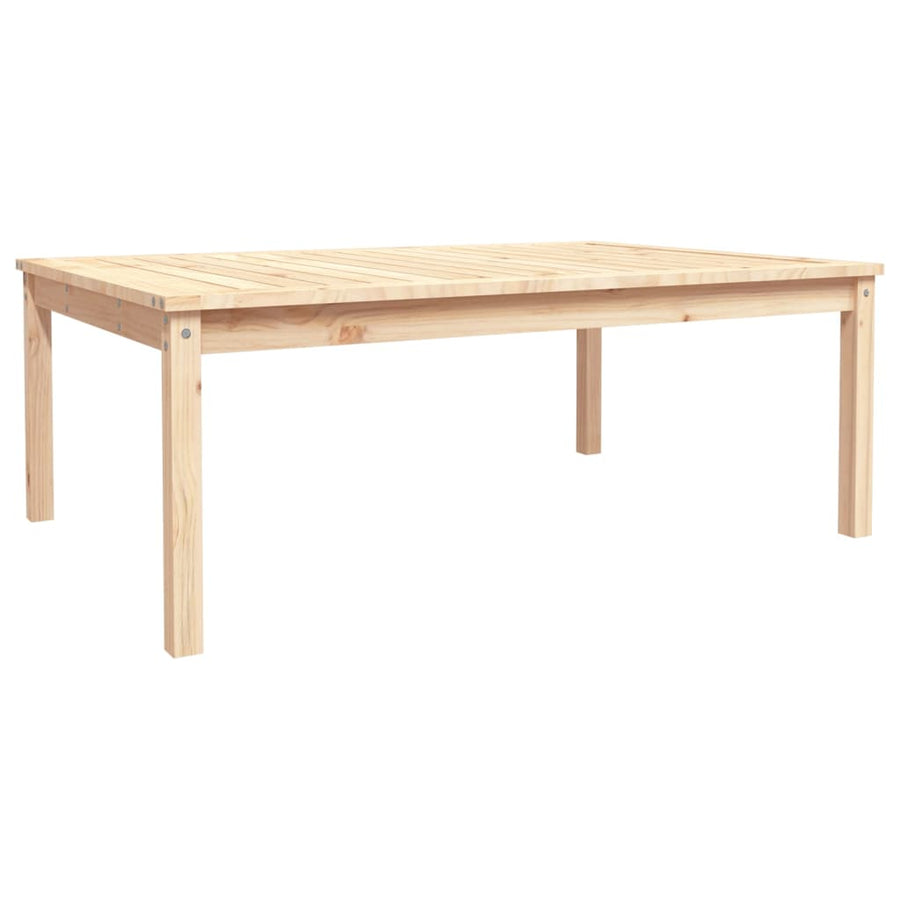 Tuintafel 2X82,5X45 Cm Massief Grenenhout 121 x 82.5 x 45 cm Natuurlijk grenenhout