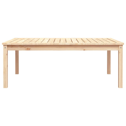 Tuintafel 2X82,5X45 Cm Massief Grenenhout 121 x 82.5 x 45 cm Natuurlijk grenenhout