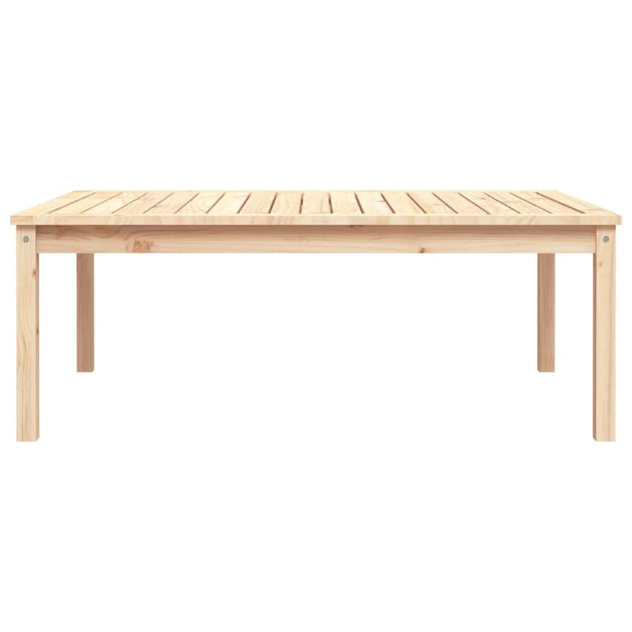 Tuintafel 2X82,5X45 Cm Massief Grenenhout 121 x 82.5 x 45 cm Natuurlijk grenenhout