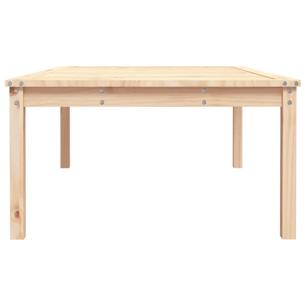 Tuintafel 2X82,5X45 Cm Massief Grenenhout 121 x 82.5 x 45 cm Natuurlijk grenenhout