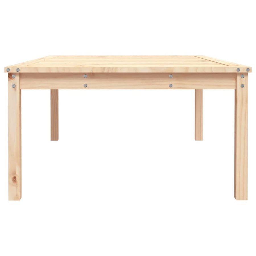 Tuintafel 2X82,5X45 Cm Massief Grenenhout 121 x 82.5 x 45 cm Natuurlijk grenenhout