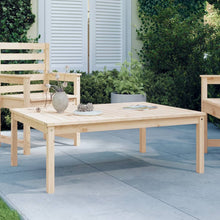 Tuintafel 2X82,5X45 Cm Massief Grenenhout 121 x 82.5 x 45 cm Natuurlijk grenenhout