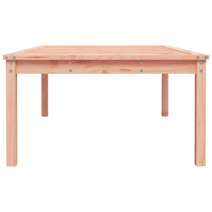 Tuintafel 2X82,5X45 Cm Massief Douglashout 121 x 82.5 x 45 cm Natuurlijk douglashout