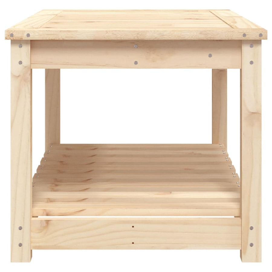 Tuintafel 82,5X50,5X45 Cm Massief Grenenhout