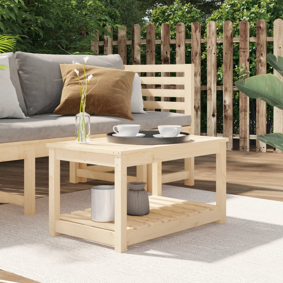 Tuintafel 82,5X50,5X45 Cm Massief Grenenhout