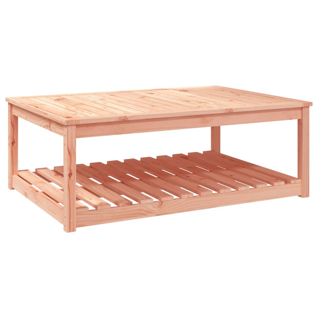 Tuintafel 2X82,5X45 Cm Massief Douglashout 121 x 82.5 x 45 cm Natuurlijk douglashout