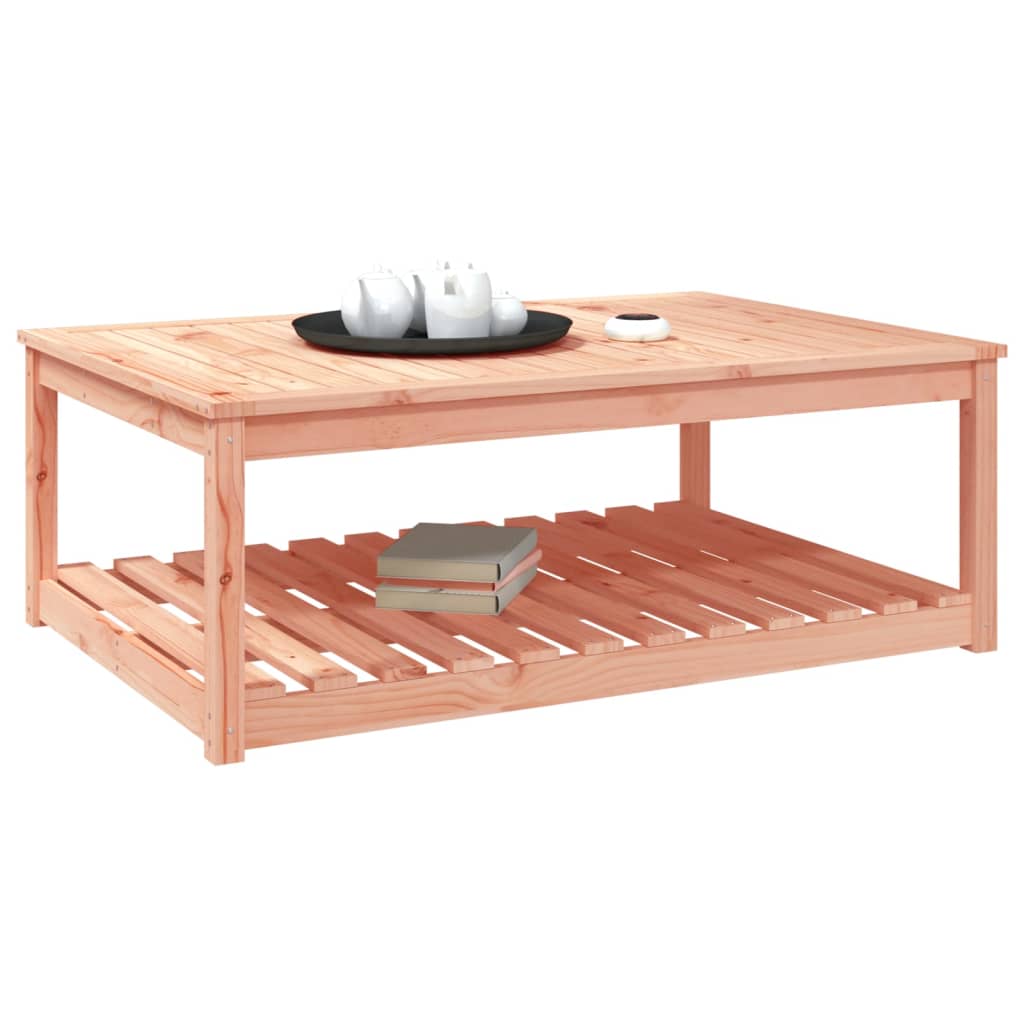Tuintafel 2X82,5X45 Cm Massief Douglashout 121 x 82.5 x 45 cm Natuurlijk douglashout