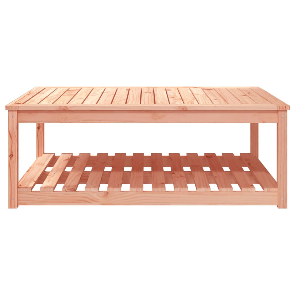 Tuintafel 2X82,5X45 Cm Massief Douglashout 121 x 82.5 x 45 cm Natuurlijk douglashout