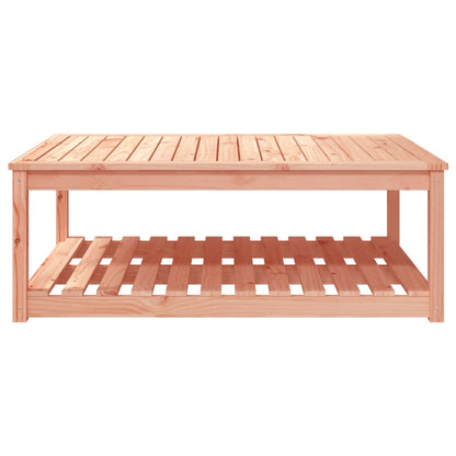 Tuintafel 2X82,5X45 Cm Massief Douglashout 121 x 82.5 x 45 cm Natuurlijk douglashout