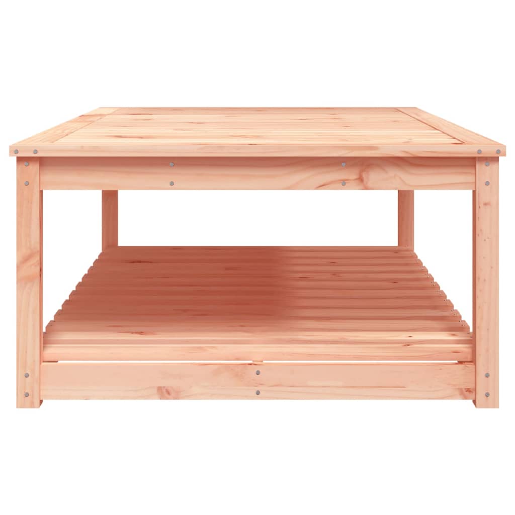 Tuintafel 2X82,5X45 Cm Massief Douglashout 121 x 82.5 x 45 cm Natuurlijk douglashout