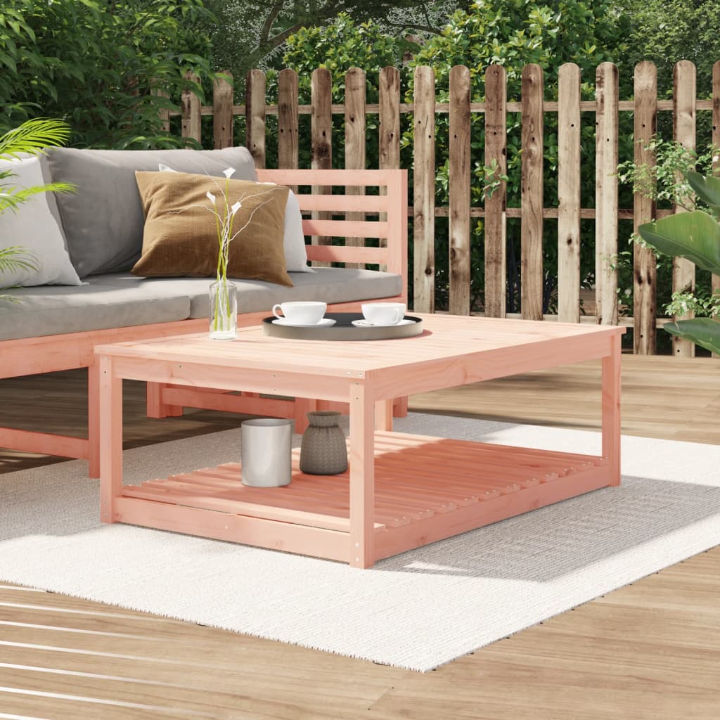 Tuintafel 2X82,5X45 Cm Massief Douglashout 121 x 82.5 x 45 cm Natuurlijk douglashout