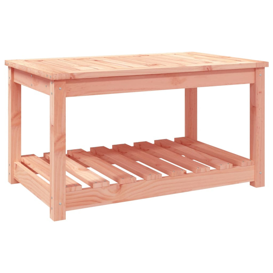 Tuintafel 82,5X50,5X45 Cm Massief Douglashout 82.5 x 50.5 x 45 cm Natuurlijk douglashout