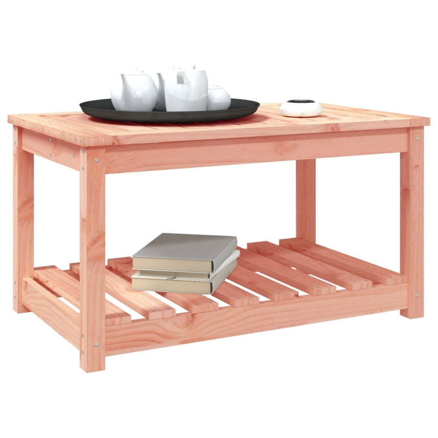 Tuintafel 82,5X50,5X45 Cm Massief Douglashout 82.5 x 50.5 x 45 cm Natuurlijk douglashout