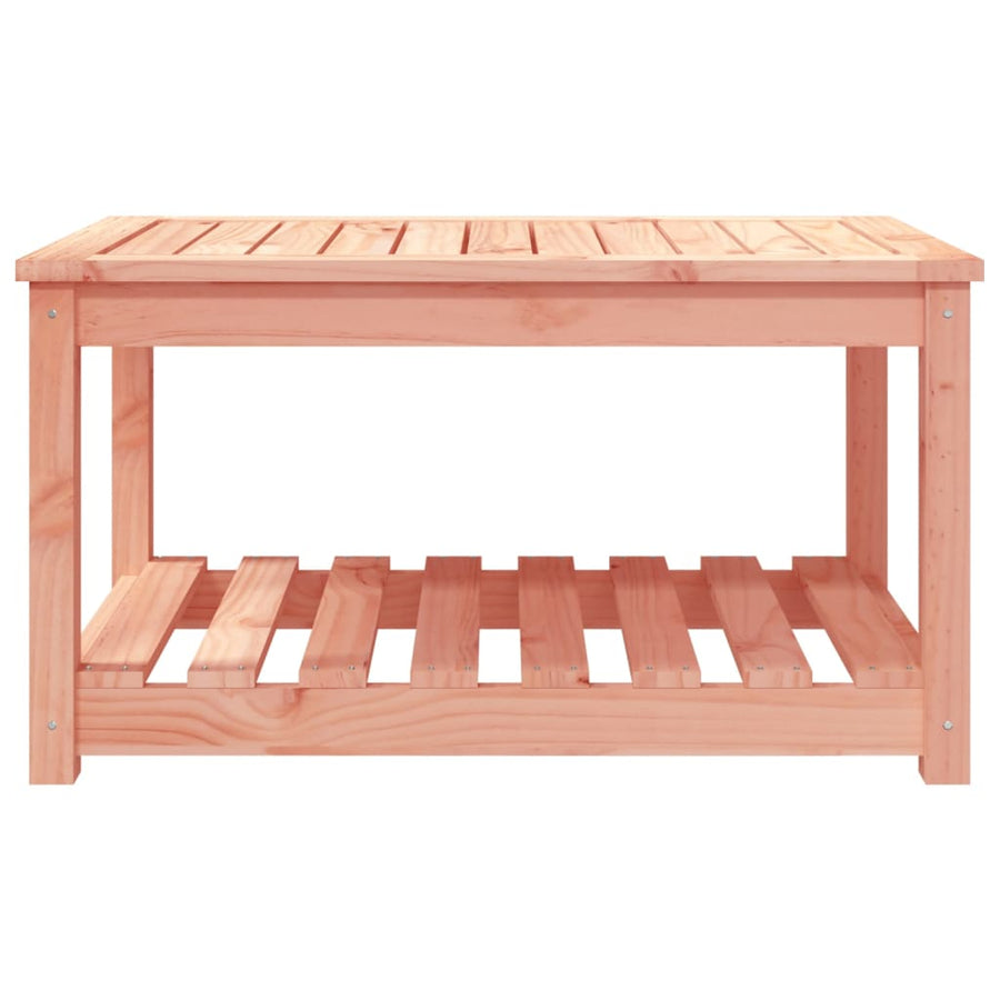 Tuintafel 82,5X50,5X45 Cm Massief Douglashout 82.5 x 50.5 x 45 cm Natuurlijk douglashout
