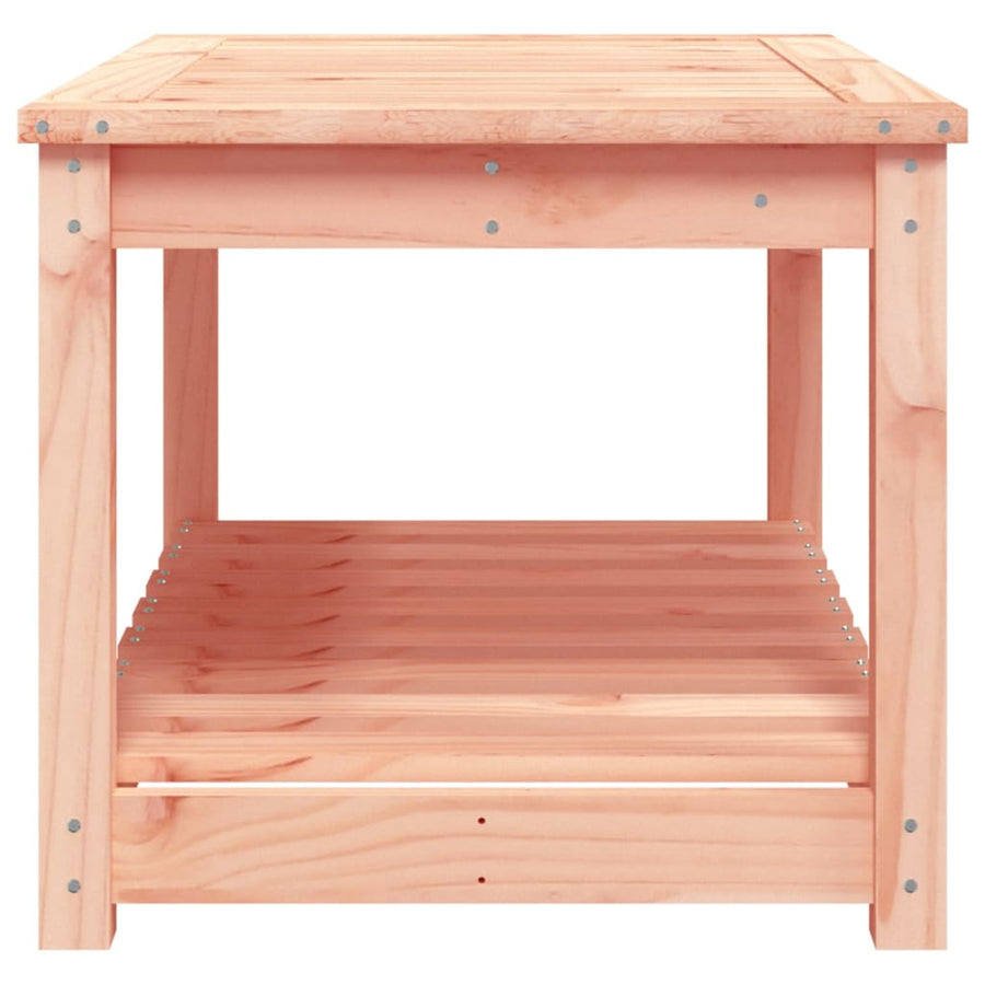 Tuintafel 82,5X50,5X45 Cm Massief Douglashout 82.5 x 50.5 x 45 cm Natuurlijk douglashout