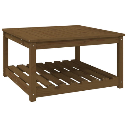 Tuintafel 82,5X82,5X45 Cm Massief Grenenhout Honingbruin 82.5 x 82.5 x 45 cm Honingbruin grenenhout