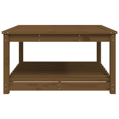 Tuintafel 82,5X82,5X45 Cm Massief Grenenhout Honingbruin 82.5 x 82.5 x 45 cm Honingbruin grenenhout