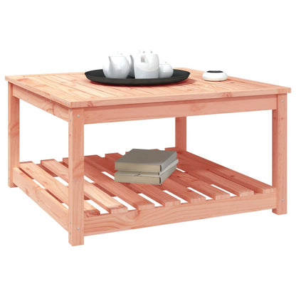 Tuintafel 82,5X82,5X45 Cm Massief Douglashout 82.5 x 82.5 x 45 cm Natuurlijk douglashout