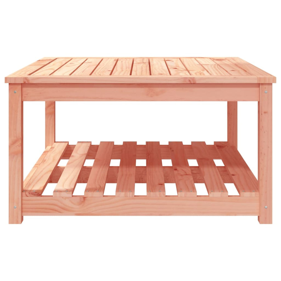 Tuintafel 82,5X82,5X45 Cm Massief Douglashout 82.5 x 82.5 x 45 cm Natuurlijk douglashout