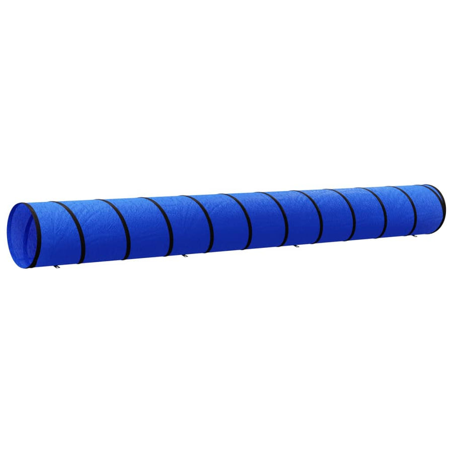 Hondentunnel Ø 55x500 cm polyester blauw