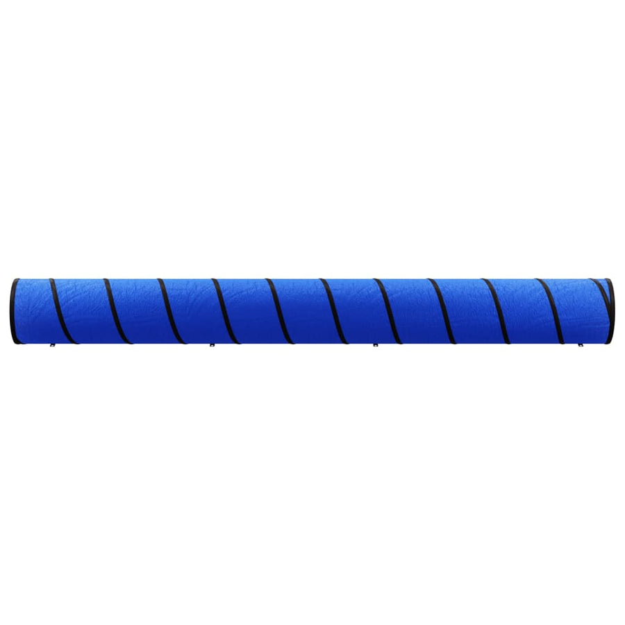 Hondentunnel Ø 55x500 cm polyester blauw