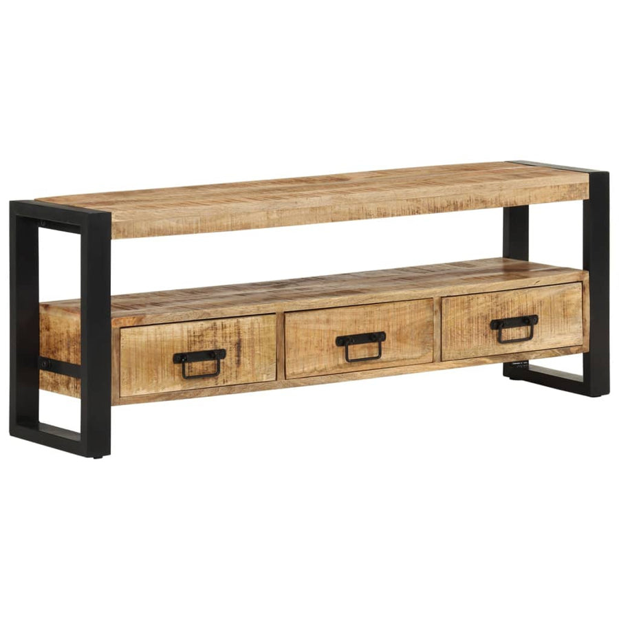 Tv-Meubel 120 x 30 x 45 cm massief mangohout