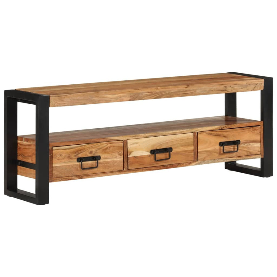 Tv-Meubel 120 x 30 x 45 cm Massief acaciahout