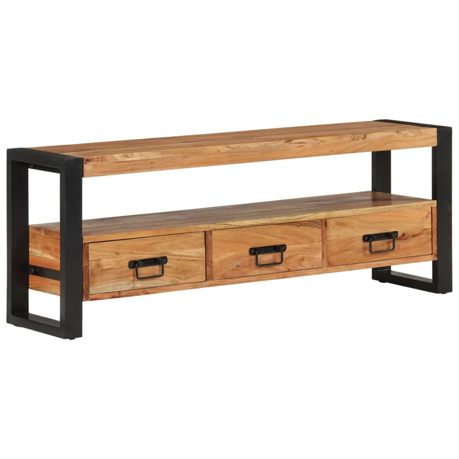 Tv-Meubel 120 x 30 x 45 cm Massief acaciahout