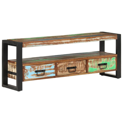 Tv-Meubel 120 x 30 x 45 cm massief gerecycled hout