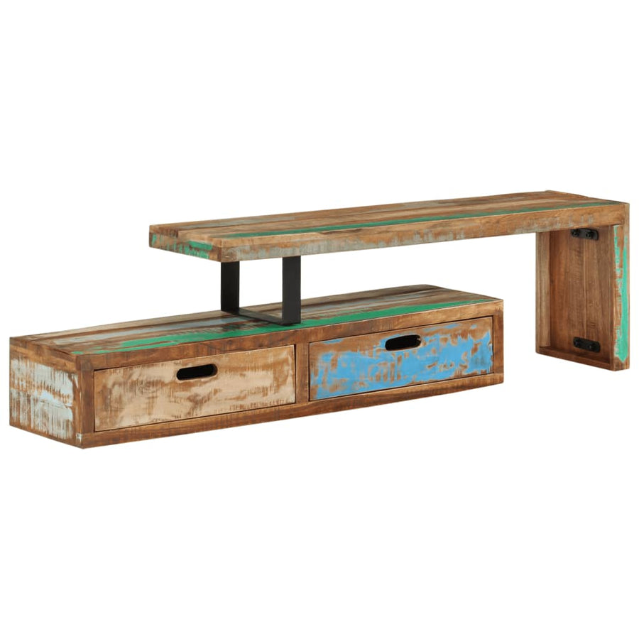 Tv-Meubel massief gerecycled hout