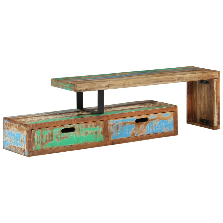 Tv-Meubel massief gerecycled hout