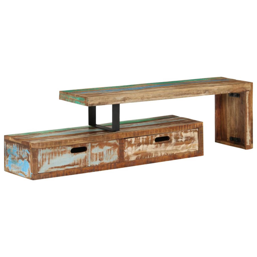 Tv-Meubel massief gerecycled hout