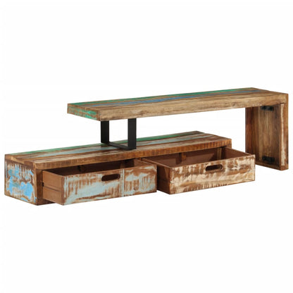 Tv-Meubel massief gerecycled hout