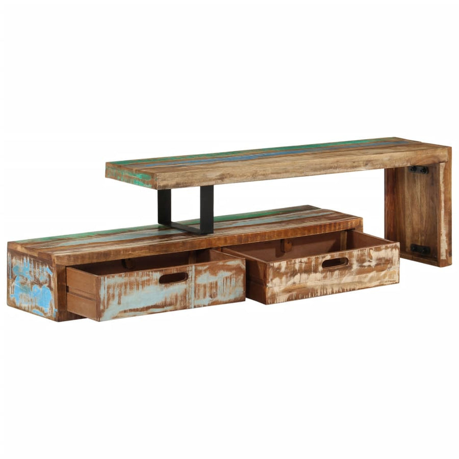 Tv-Meubel massief gerecycled hout
