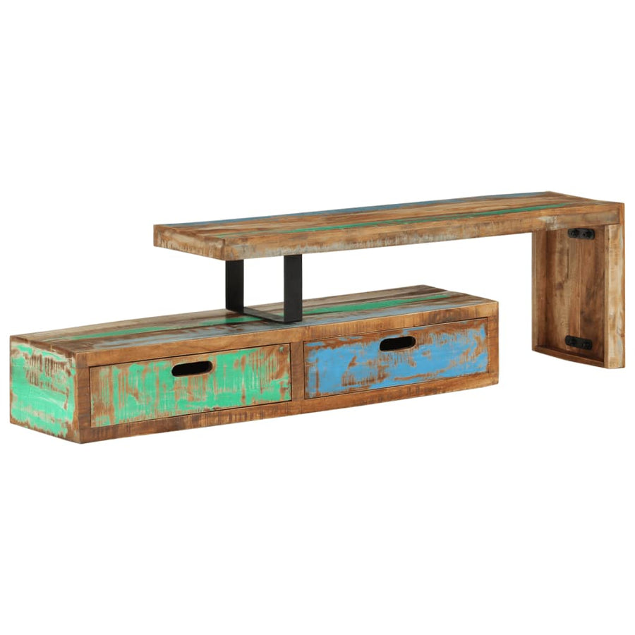 Tv-Meubel massief gerecycled hout