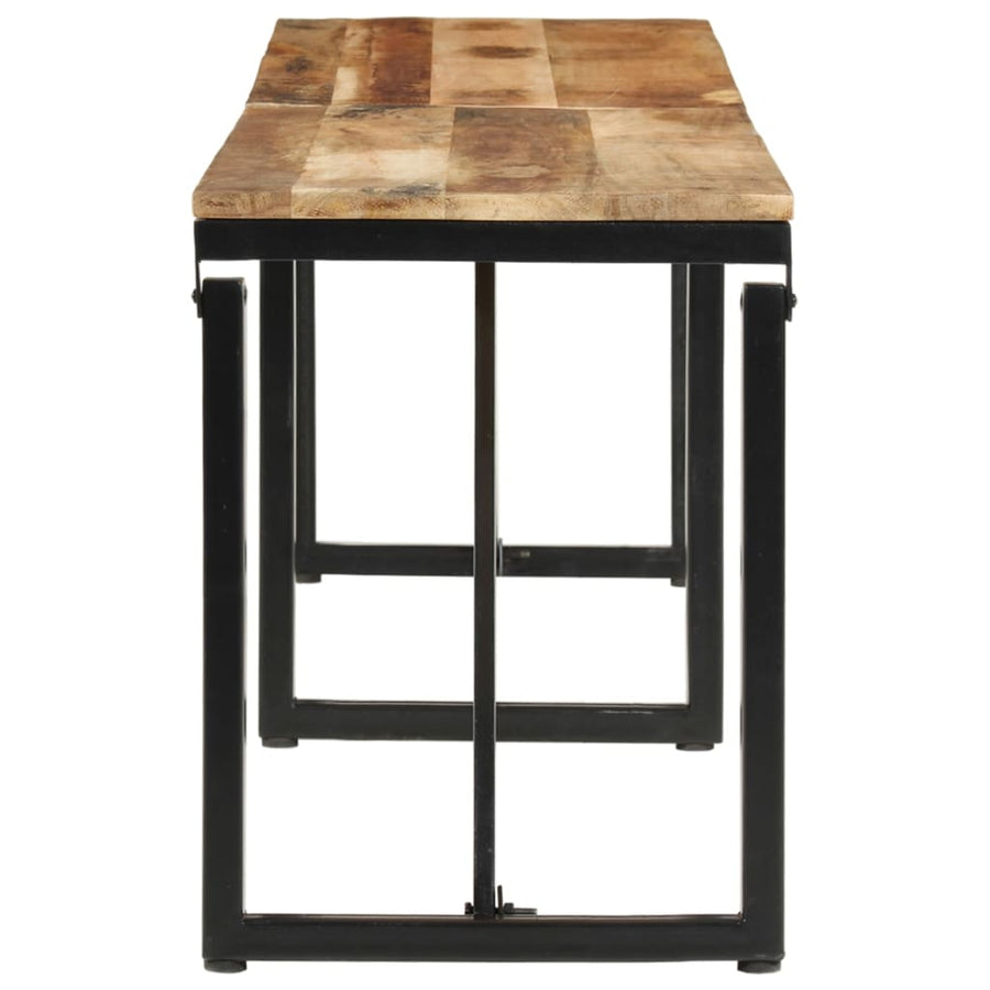 Bankje 160x35x46 cm massief mangohout 160 x 35 x 46 cm Bruin