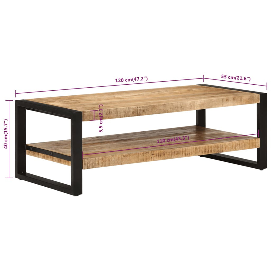 Salontafel 120X55X40 Cm 55 cm