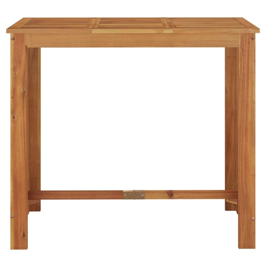 Tuinbartafel Massief Acaciahout 120 x 60 x 105 cm